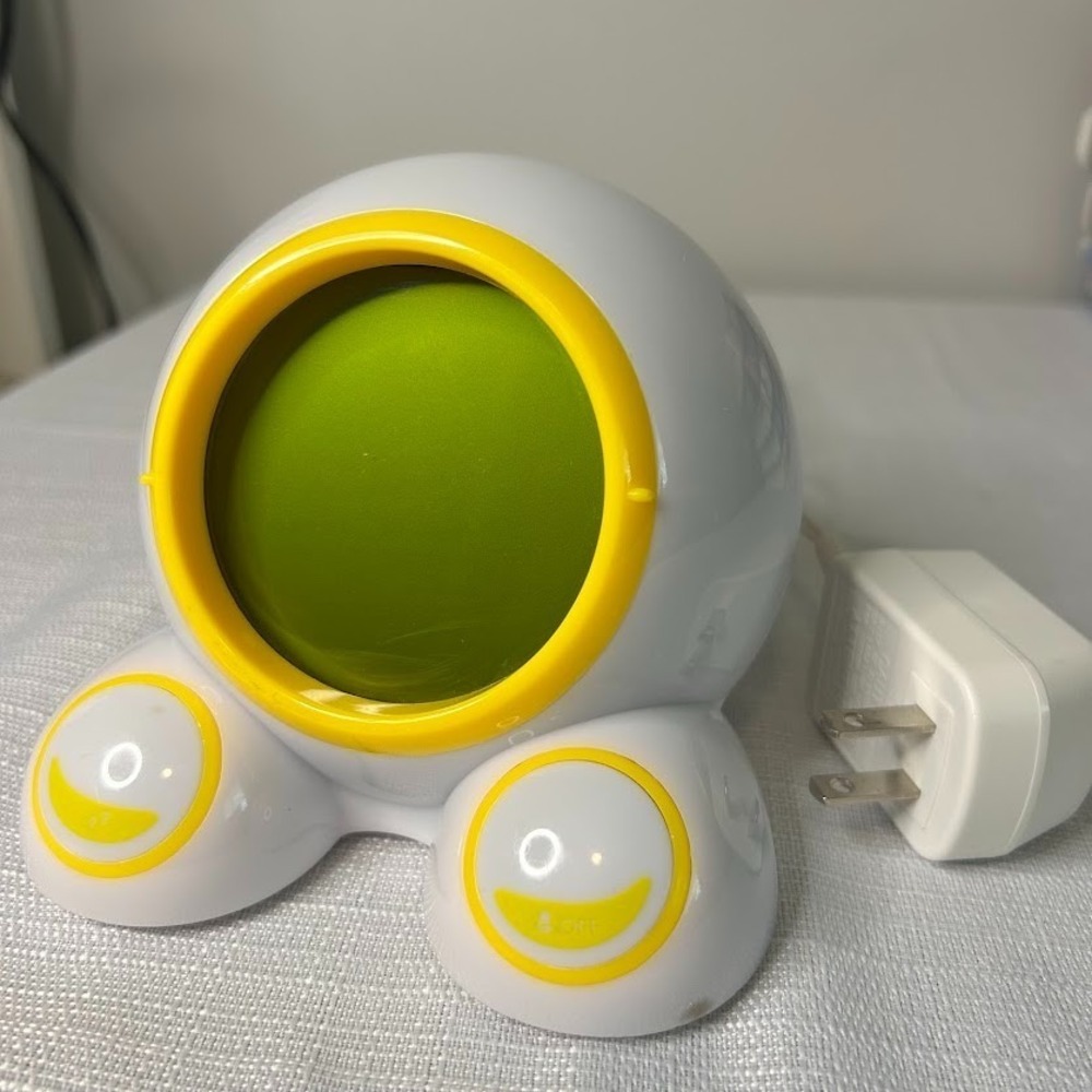 Onaroo Teach Me Time Talking Alarm‎ Clock Night Light Toddler Kids Tested Works